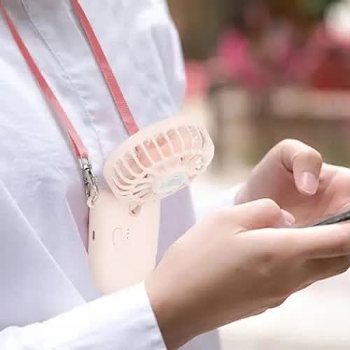 Portable Rechargeable Neck And Hand Fan