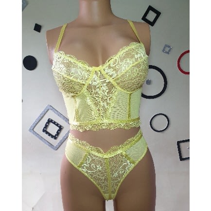 Sexy Lingerie For Women - Yellow