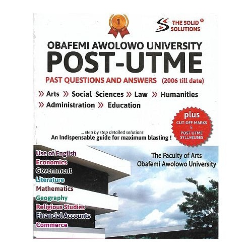OAU POST - UME Past Question