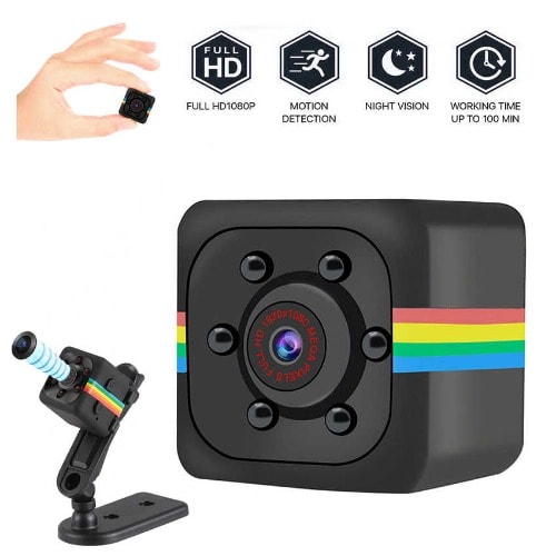Super Mini Camera FULL HD 1080P Sensor Portable Home Security Camcorder