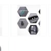 Anti Theft Backpack - Grey