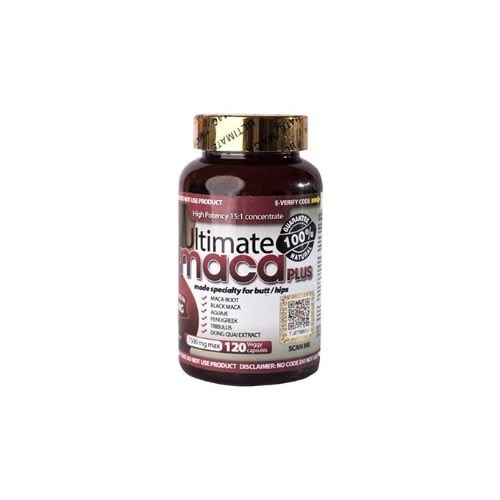 Ultimate Maca Plus Combo Pack For Bigger Butts - 120caps