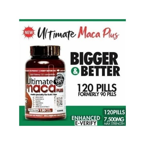 Ultimate Maca Plus Combo Pack For Bigger Butts - 120caps
