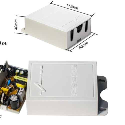 Outdoor Power Supply Adapter Waterproof Power Switch For Cctv Security Camera