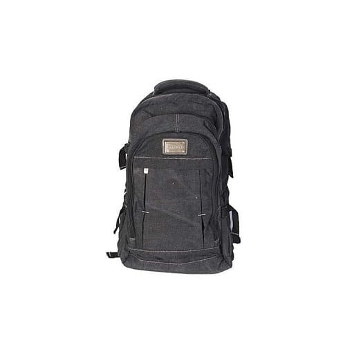 Roomie Travellers Laptop And School Backpack Bag - Black - Large