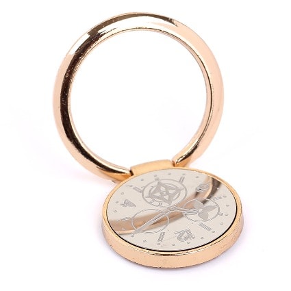 Silver Gold Watch Logo Phone Ring Holder