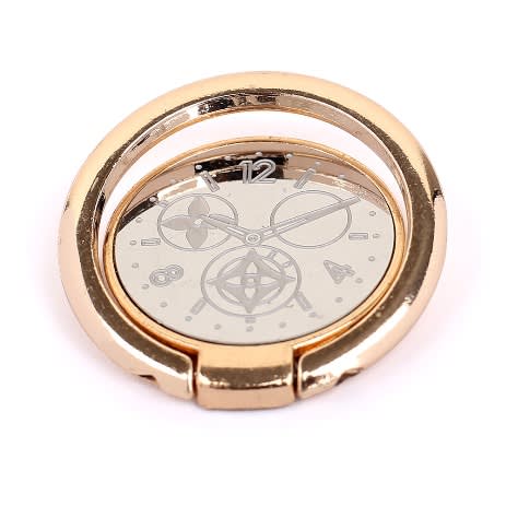 Silver Gold Watch Logo Phone Ring Holder