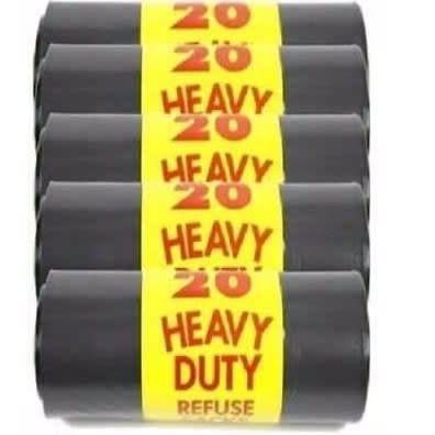 Heavy Duty 5 Pieces Trash /refuse /waste Bin Bag Nylon