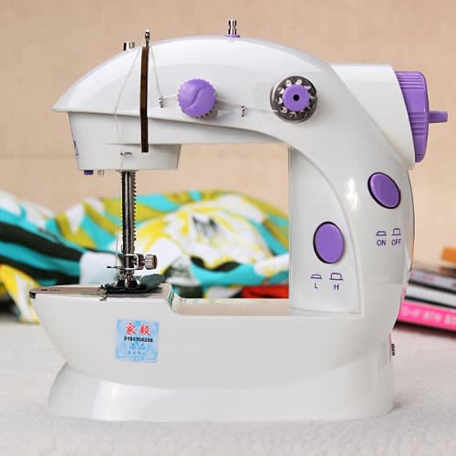High Speed Mini Electric Portable Desktop Sewing Machine