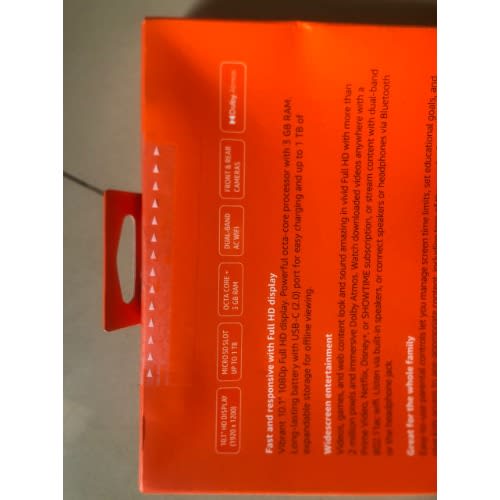 Fire Hd 10 Tablet 10.1" 32GB ROM 3GB RAM - Black - Latest Edition - 2021