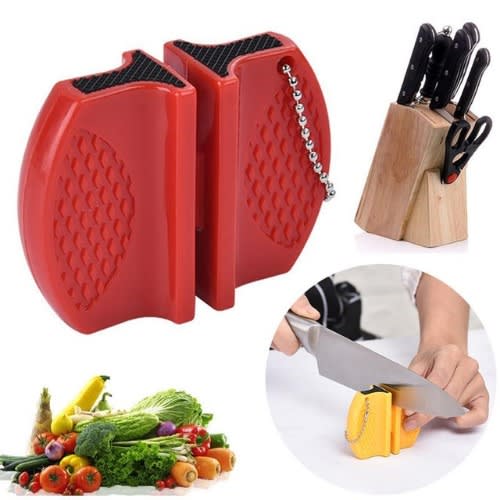 Knife Sharpener - Red