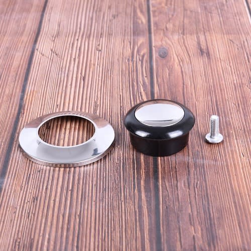 Heat-resistant Pot Pan Lid Handle - Black And Silver 2 Pieces