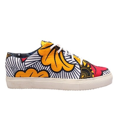 Ankara Print Sneakers