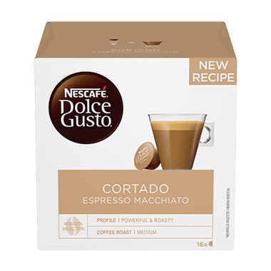 Dolce Gusto® Cortado 16 Capsules - 100.8g