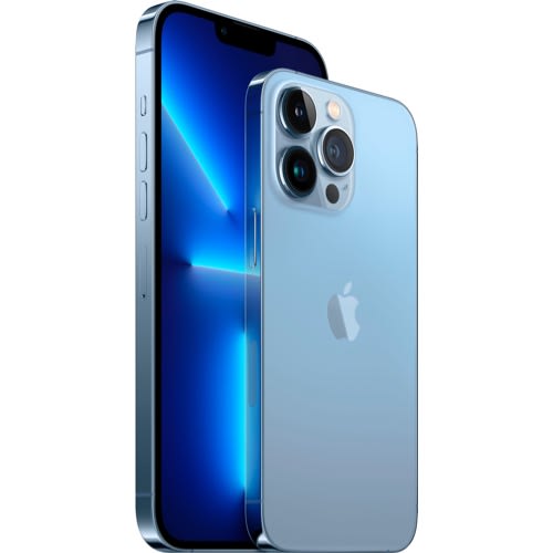 iPhone 13 Pro Max - 6.7" - 256GB ROM - 6GB RAM  - 5G - Nano Sim And Esim - 4300mah - Sierra Blue