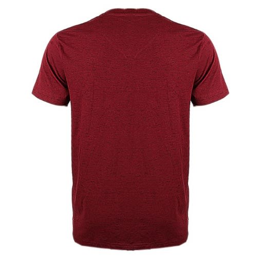 Men's Burgundy Space Dye T-shirt
