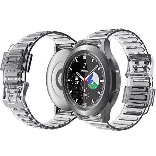 Transparent Silicone Fibre Strap For Galaxy Watch 5 Pro 20mm