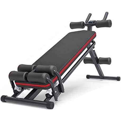 Ab Coaster Pro Machine & Situp Bench -2-in-1 Multi-functional Trainer