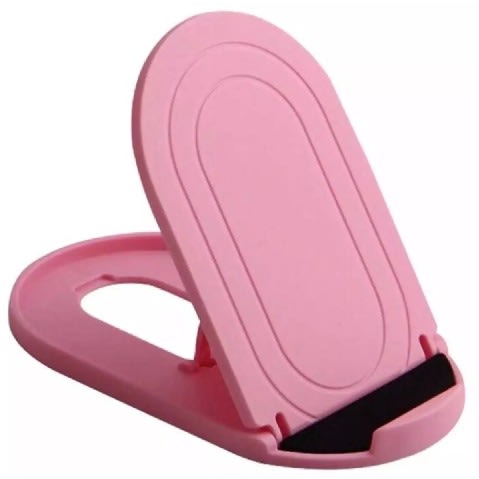 Pink Folding Stents Multi Angle Adjustable Mobile Holder
