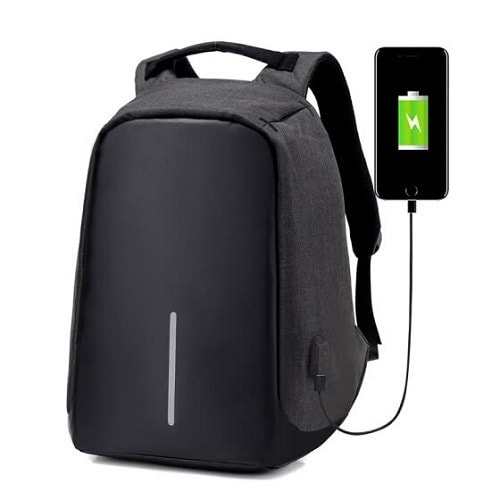 Multi-function  Travel Anti-theft Security Backpack With External USB Charging Interface