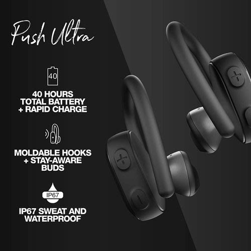 Push Ultra True Wireless In-ear Earbud - Black