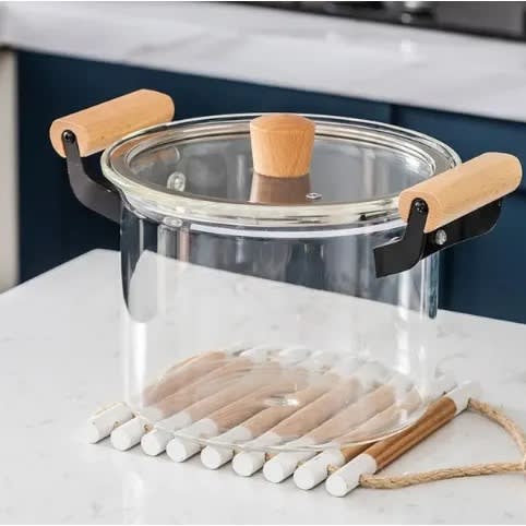 Glass Cooking Pot  - 3.5l