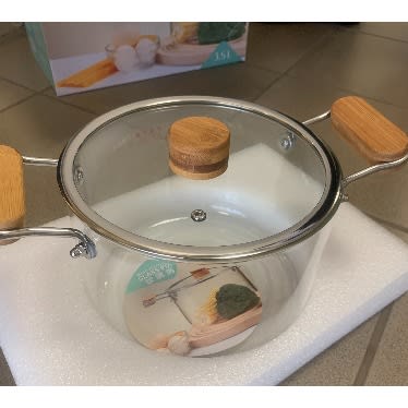 Glass Cooking Pot  - 3.5l