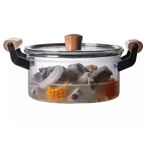 Glass Cooking Pot  - 3.5l