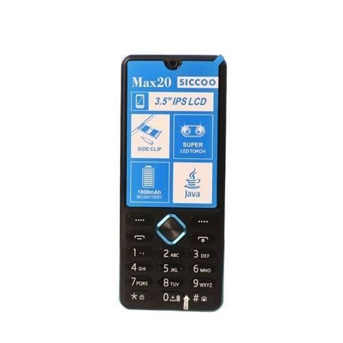 Max 20 Dual Sim Camera Phone 1800mah Battery