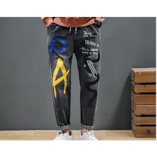 Men's Urban Youth Denim Jeans Trousers Pant