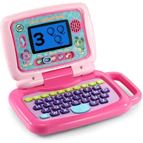 Laptop For Kids - 2 in 1 - Pink