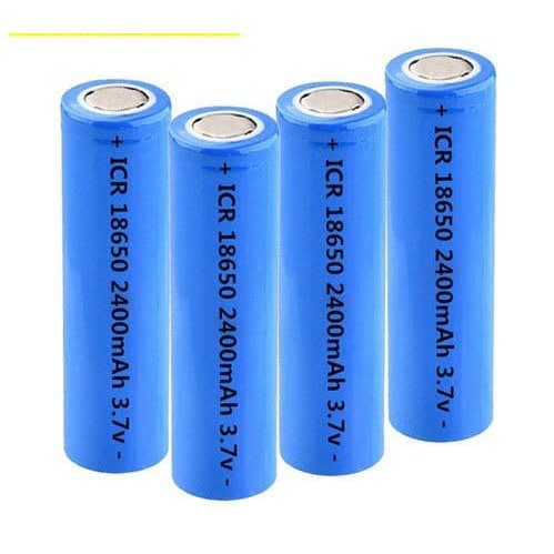 18650 3800mAh 3.7v Rechargeable Lithium-ion Battery - 4pieces
