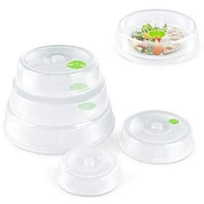 3 Piece Set Of Microwave Dish Cover