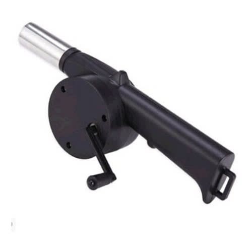 Mini Barbecue Fan Air Blower - Black