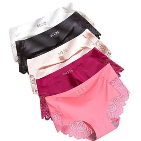 Women's Seamless Panties - Set Of 5