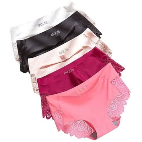 Women's Seamless Panties - Set Of 5