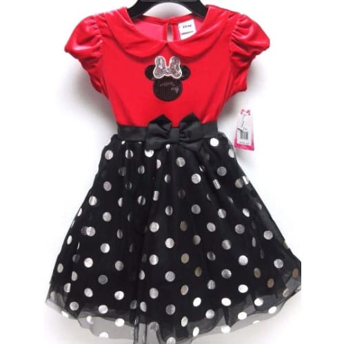 Disney Velvet Minnie Mouse Dress