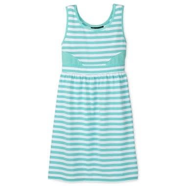 Girls' Stripe Jersey Dress