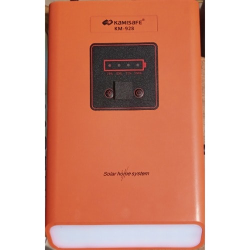 5000mAh  Mobile Solar Power Kit With 3 Led Bulbs