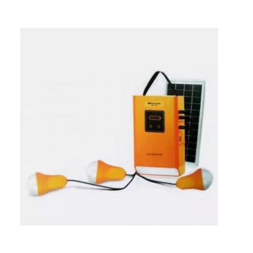5000mAh  Mobile Solar Power Kit With 3 Led Bulbs