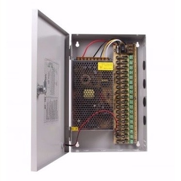 18-Port Fused 12V DC CCTV Power Supply