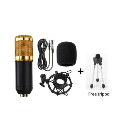 Condenser Microphone With Tripod