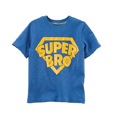 Super Bro Graphic T-Shirt - Blue