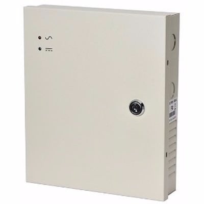 4 Way Channel Fused 12V DC CCTV Power Supply - Metal