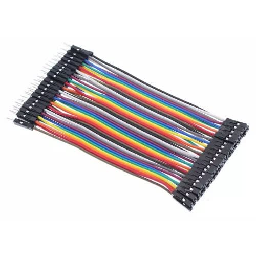 10cm 40-Pin Male To Female Jumper Wire