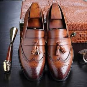 Men Leather Wedding Shoe