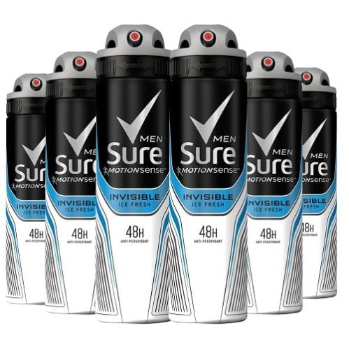 Sure Deodorant For Men - 250ml - 6 Pcs