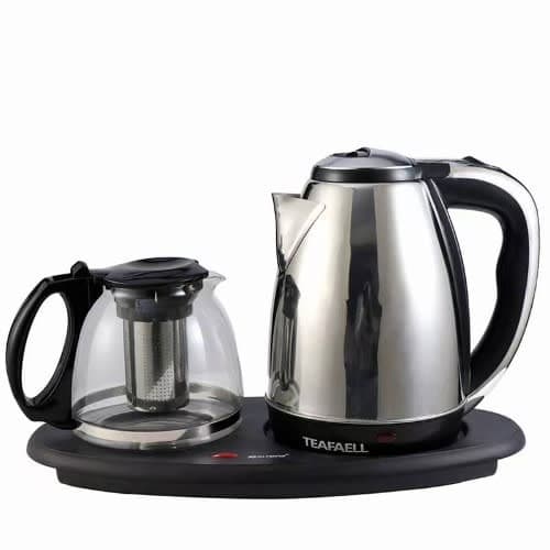 Electric Kettle With Tea Pot - 567 - 2in1
