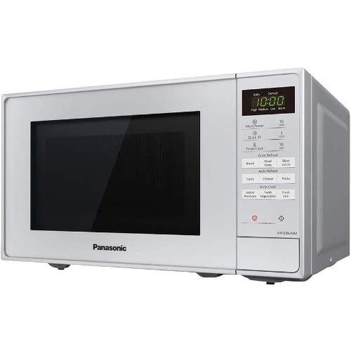 Compact Solo Microwave  With  Turntable Oven - 20 Litres, Silver