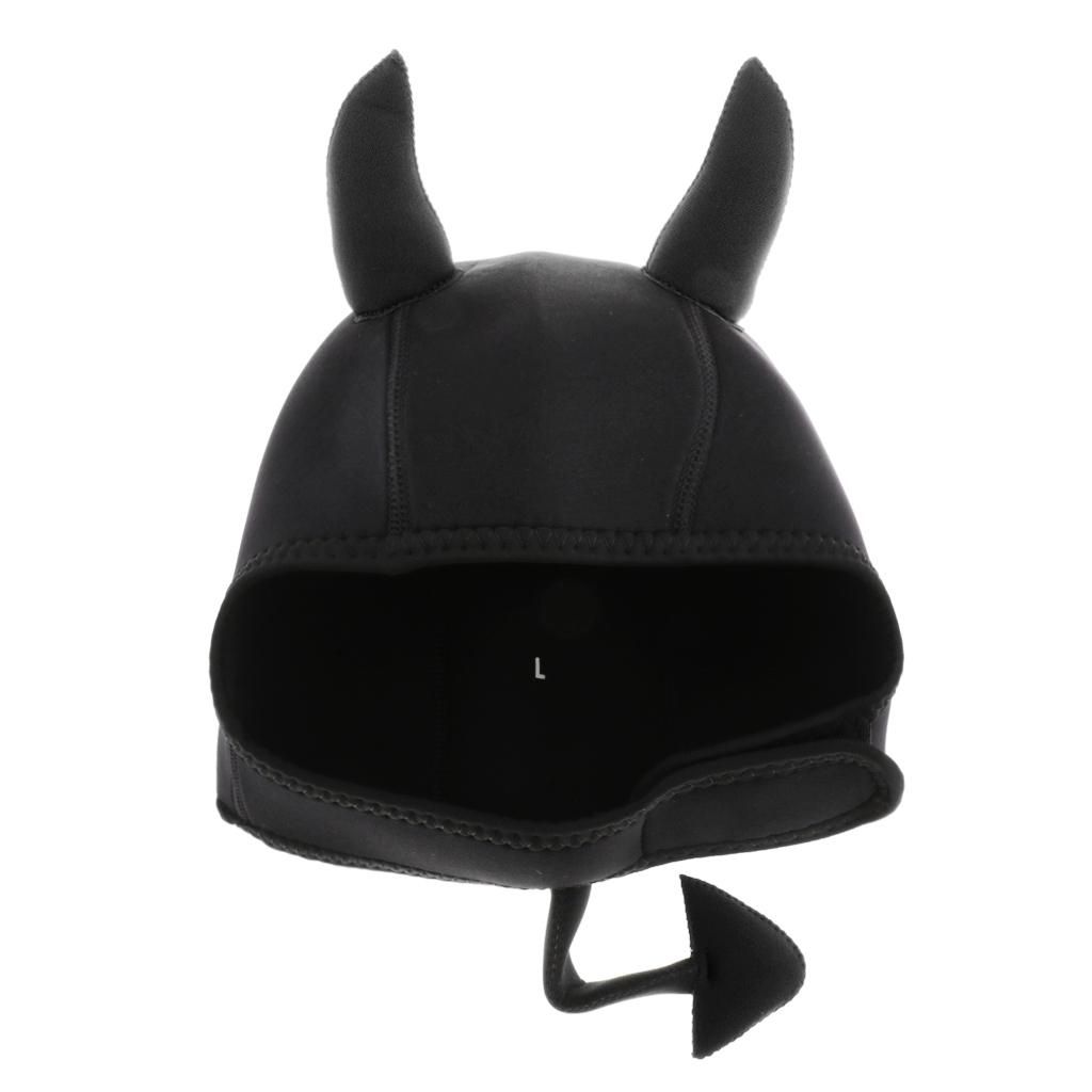 Pack Of 2 Neoprene 3mm Scuba Wetsuit Hood Vented Thermal Head Cover